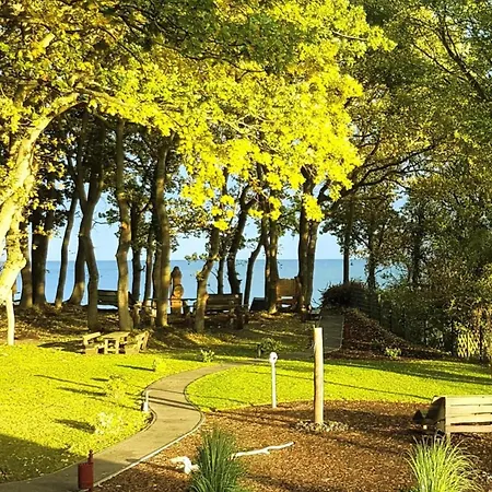 Ferienwohnanlage Odins Blick - 17 - Direkt Am Privatstrand, Mit Sauna, Garten Apartment Lobbe